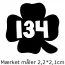 Kløver ( 80 stk pr ark)  + 5.00kr. 