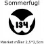 Sommerfugl ( 63 stk pr ark) 