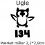 Ugle (max 64 stk pr ark) 