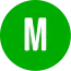M 