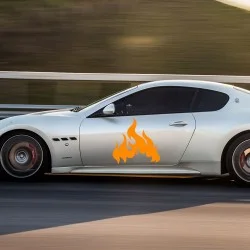 Flamme sticker nr 2