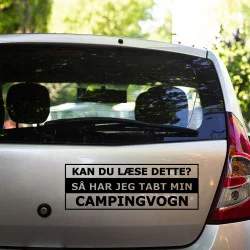 Kan du læse dette - sticker Kan du læse dette - sticker