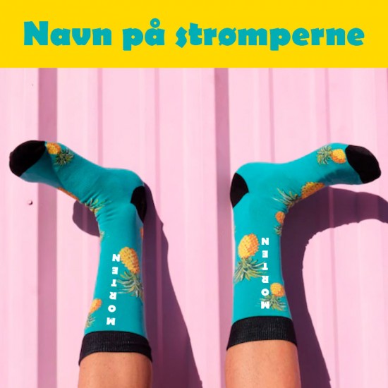 strygestof af høj kvalitet, Tekst til strømper Tekst til strømper