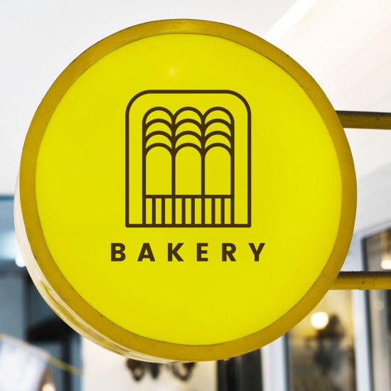 strygestof af høj kvalitet, Dit logo som sticker Dit logo som sticker
