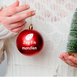 I Got The Almond - Christmas Bauble Sticker I Got The Almond - Christmas Bauble Sticker