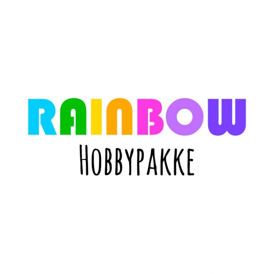 strygestof af høj kvalitet, Hobbypakke RAINBOW HOBBYPAKKE