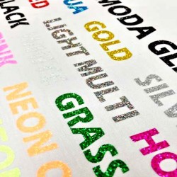 Siser® Glitter Flex Folie - 1 ark a 25*20 cm Siser® Glitter Flex Folie - 1 ark a 25*20 cm