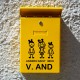Postkasse stickers - familie nr 4 Mickey 