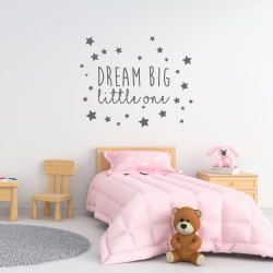 Dream big little one / wallsticker