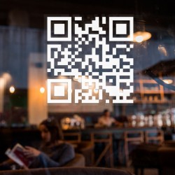 QR kode sticker