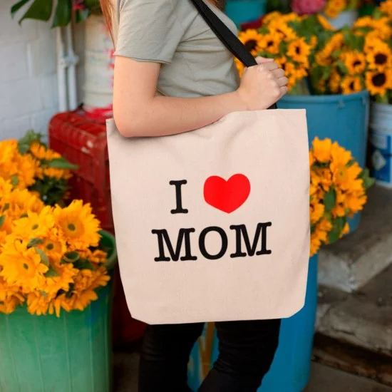 strygestof af høj kvalitet, I HEART MOM - Mors dag strygemærke I HEART MOM - Mors dag strygemærke