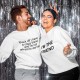 Crazy friend - heat transfer vinyl