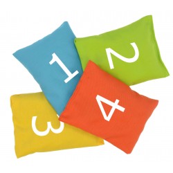 Numbers for beanbags
